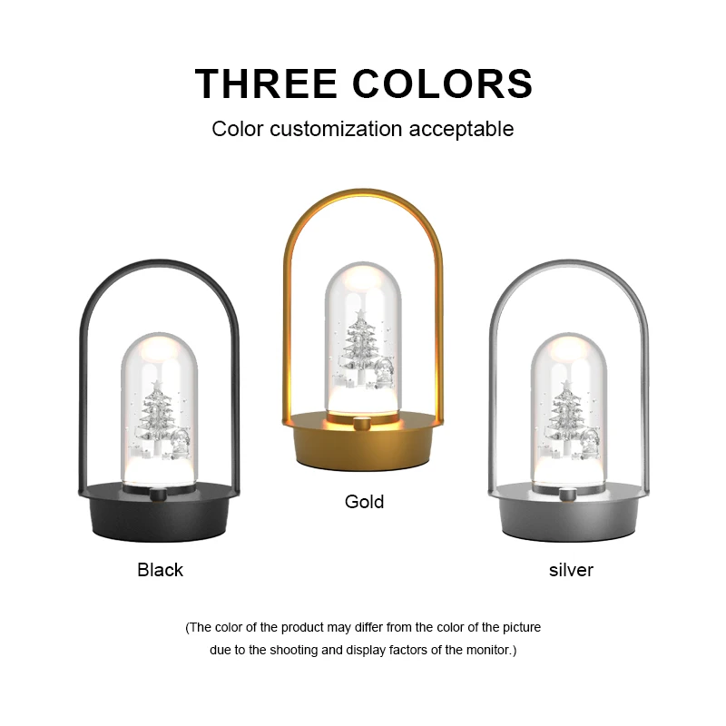 Nordic minimalist Simple Cordlessfor restaurant Touch mini rechargeable Small Gold Portable Table lamp Gift Christmas