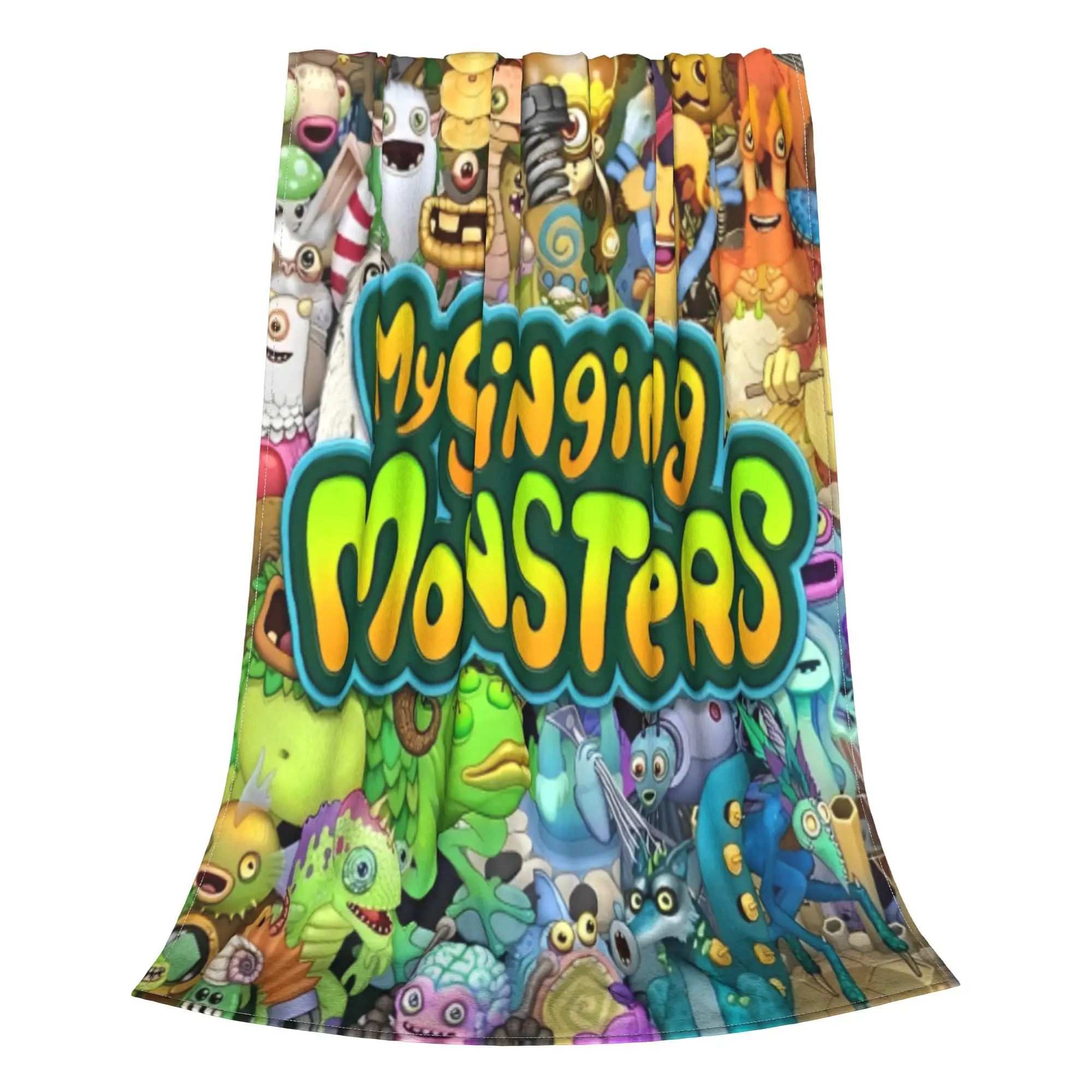 Comfort My Singing Monsters Game fans  Blanket Accessories Bedding Decorative  Blanket Throw Super Warm Fleece for Travel