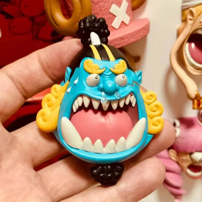 In Stock Original Rojf By Jumpshop One Piece Scare Refrigerator Sticker Blind Box Refrigerator Magnets Luffy Sanji Chopper Gifts view 4