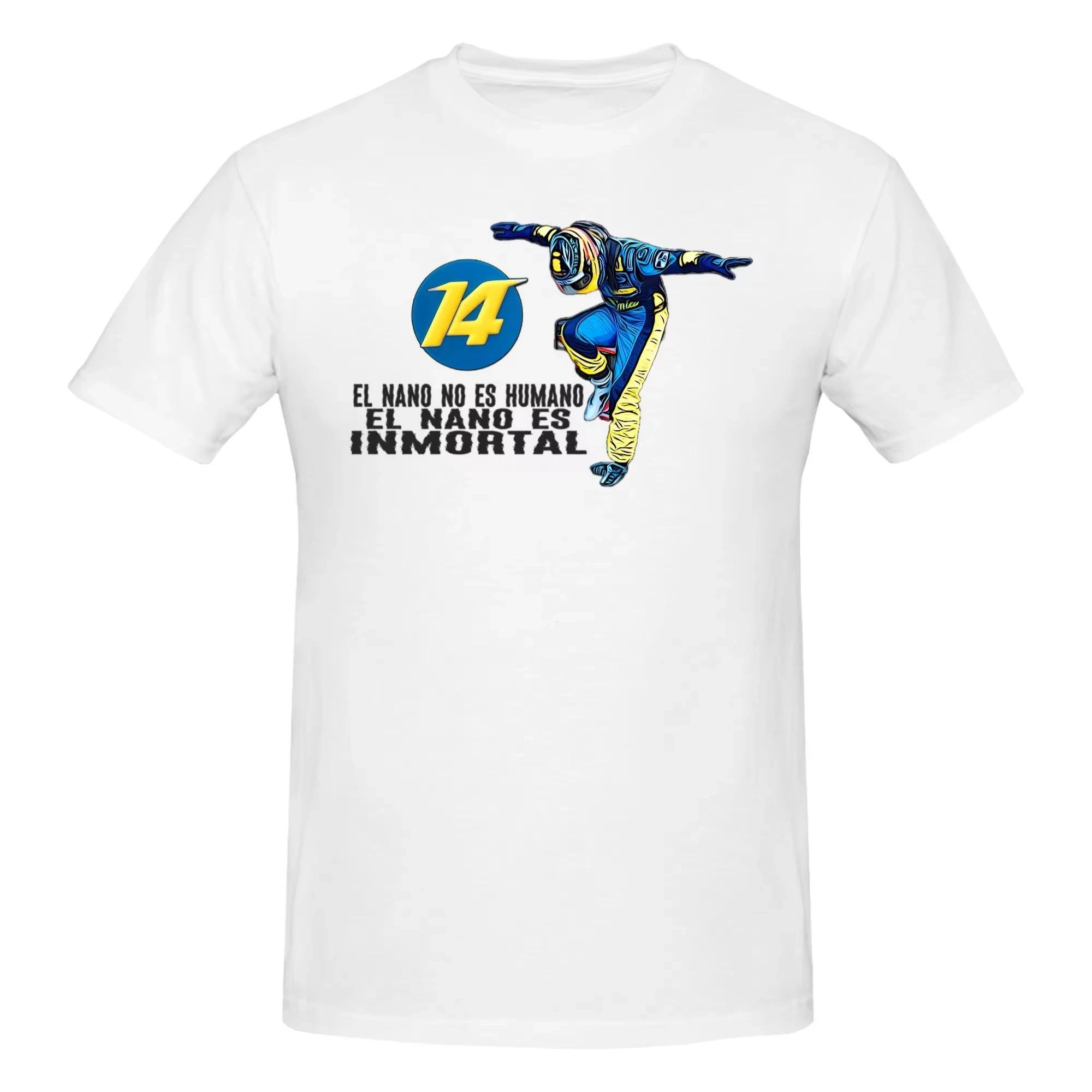 Summer 2026 Kander Fernando Alonso Graphic T-shirt High Quality Stylish Casual Breathable Men's Crew Neck Print T-shirt