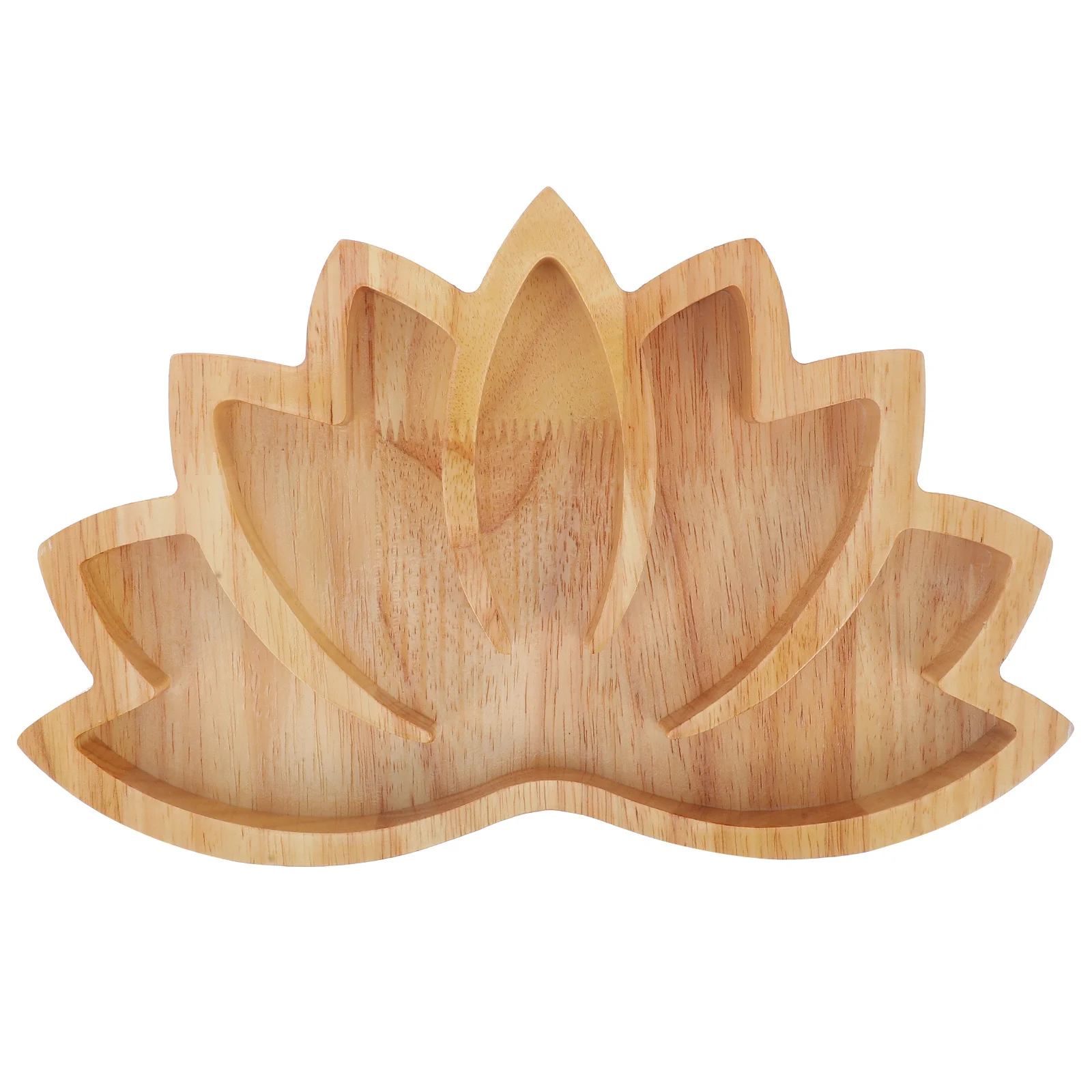 

Wooden Lotus Plate for Jewelry Crystal Display Tray Bracelet Bead Board Storage Organizer Jewelry Display Tray