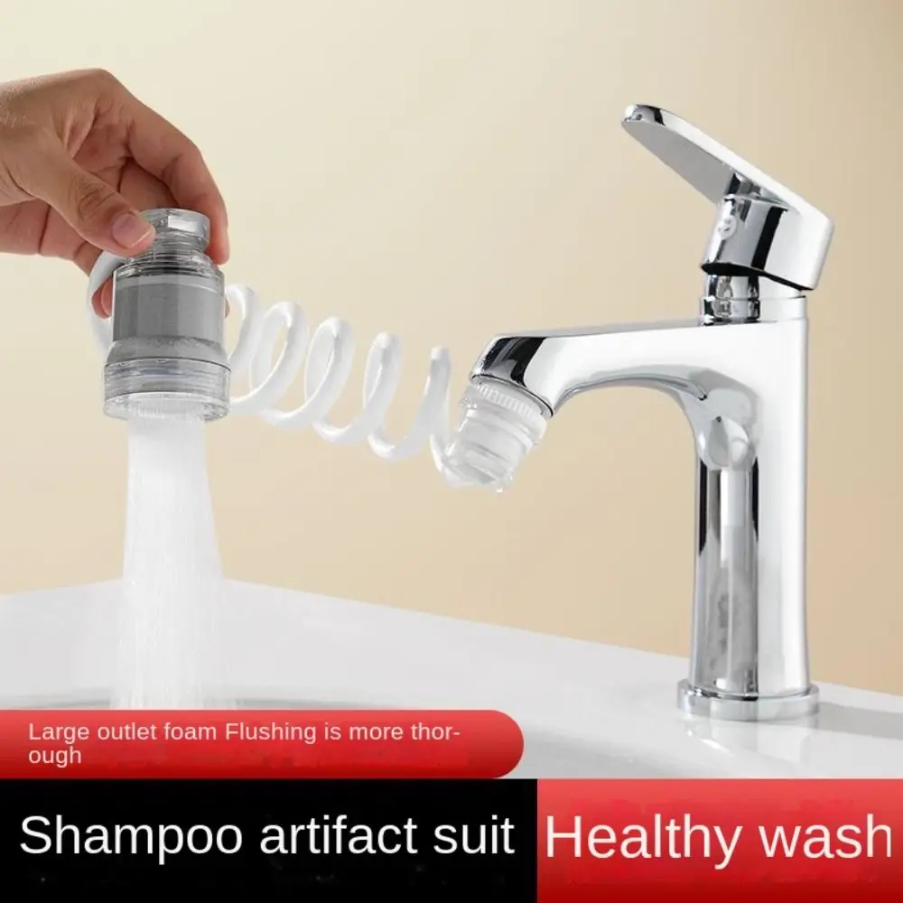 with Filter Stretchable Extension Faucet Faucet Extension Tube Universal External Shower Sink Hose Attachment Faucet