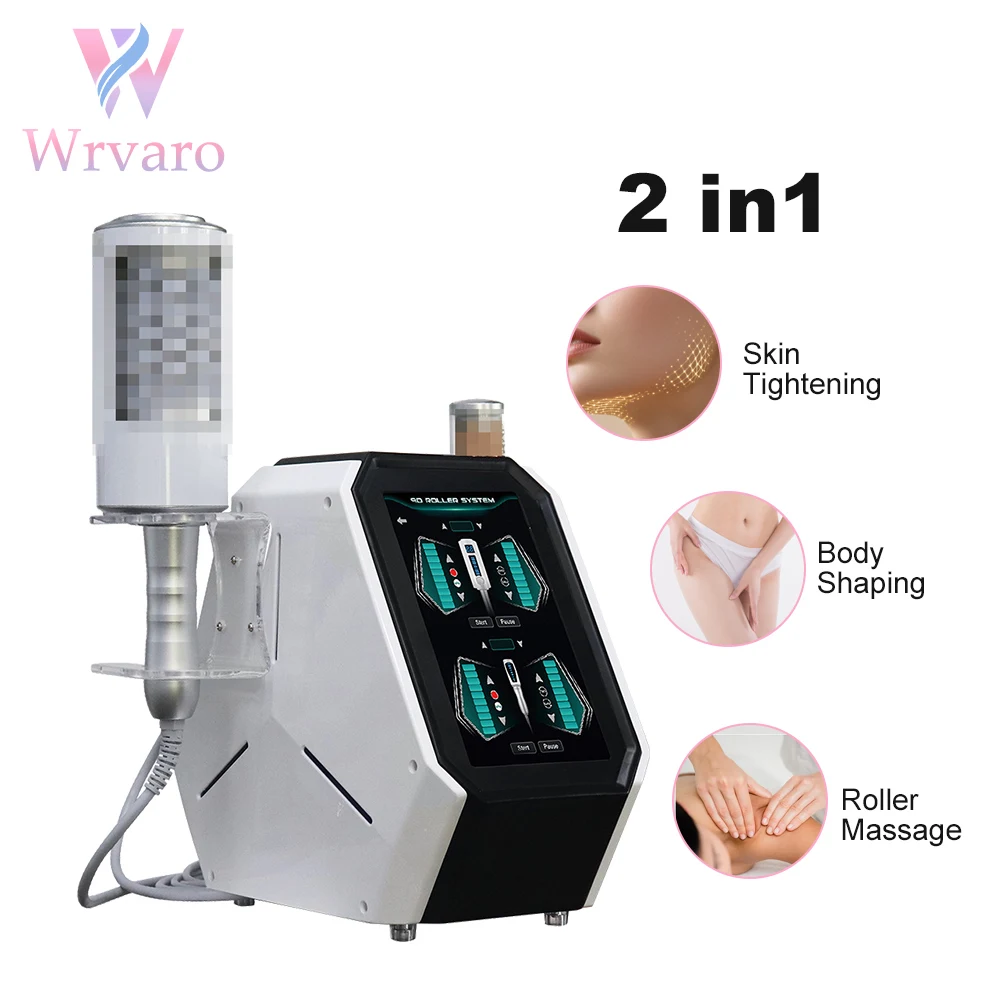 New 2 in 1Professional 360 Degree Rolling Cellulite Massage 9D Vacuum Inner Ball Roller Massage Machine For Lymphatic Drainage