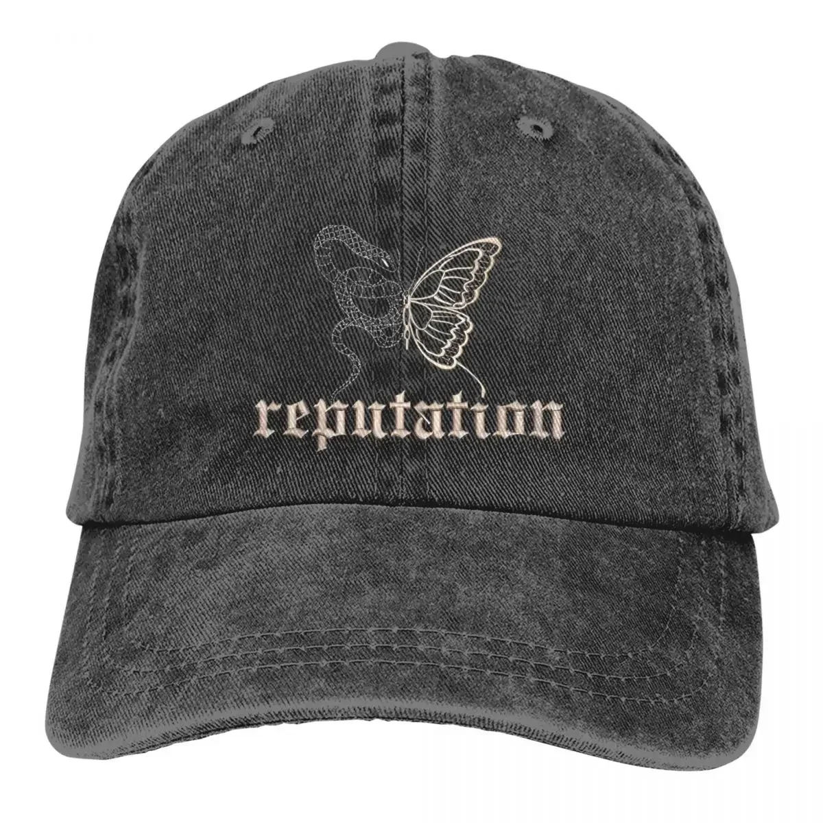 Reputation TS Singer Swiftie 1989 Unisex Style Baseball Cap Distressed Cotton Caps Hat Classic Outdoor Workouts Snapback Hat