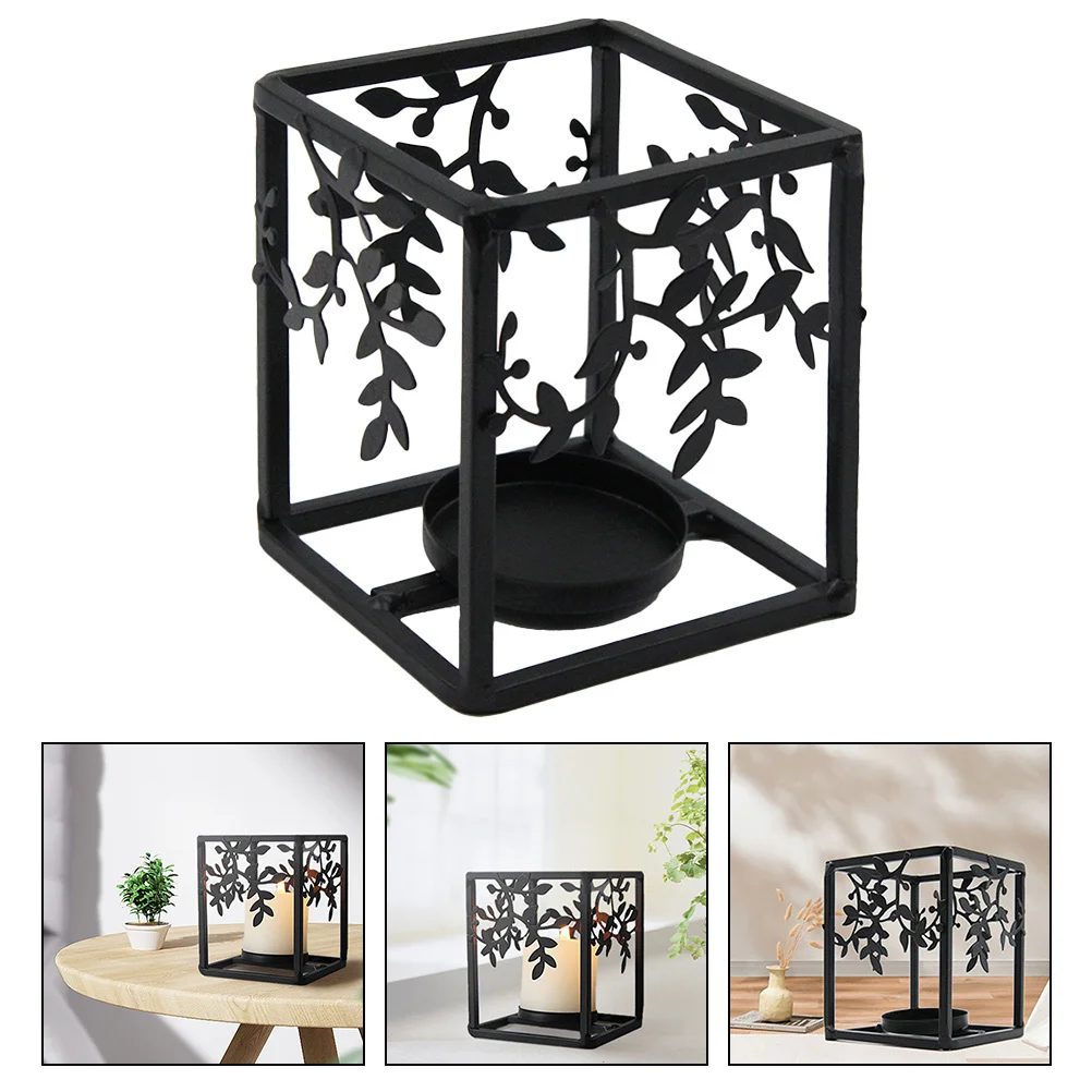 

Iron Vintage Stand Creative Retro Home Decor Wedding Holder Elegant Candlestick Decorative Iron Candleholder