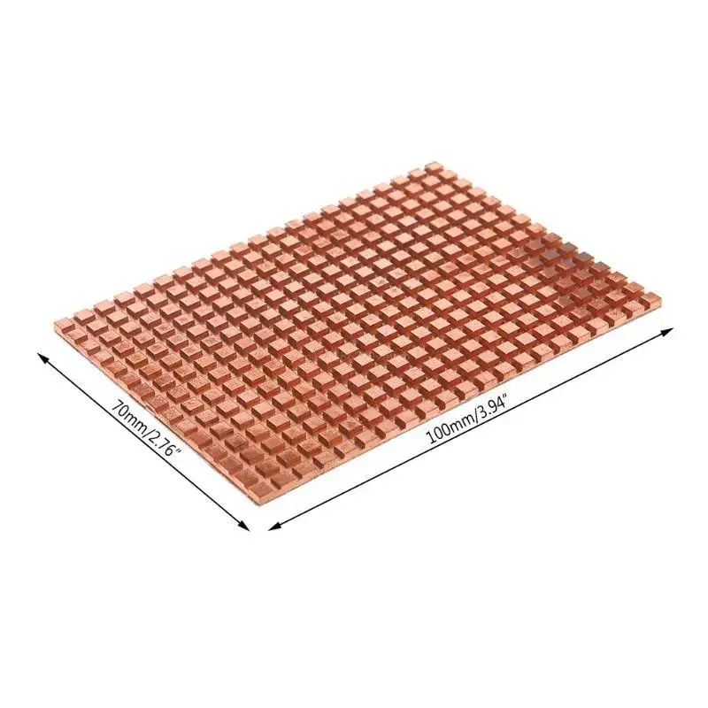 

Mechanical Hard Disk Cooler Heat Sink Ultra Thin Pure Copper Cooling Pad for 2.5Inch Heatsink 100x70x2mm High Quality New 2024