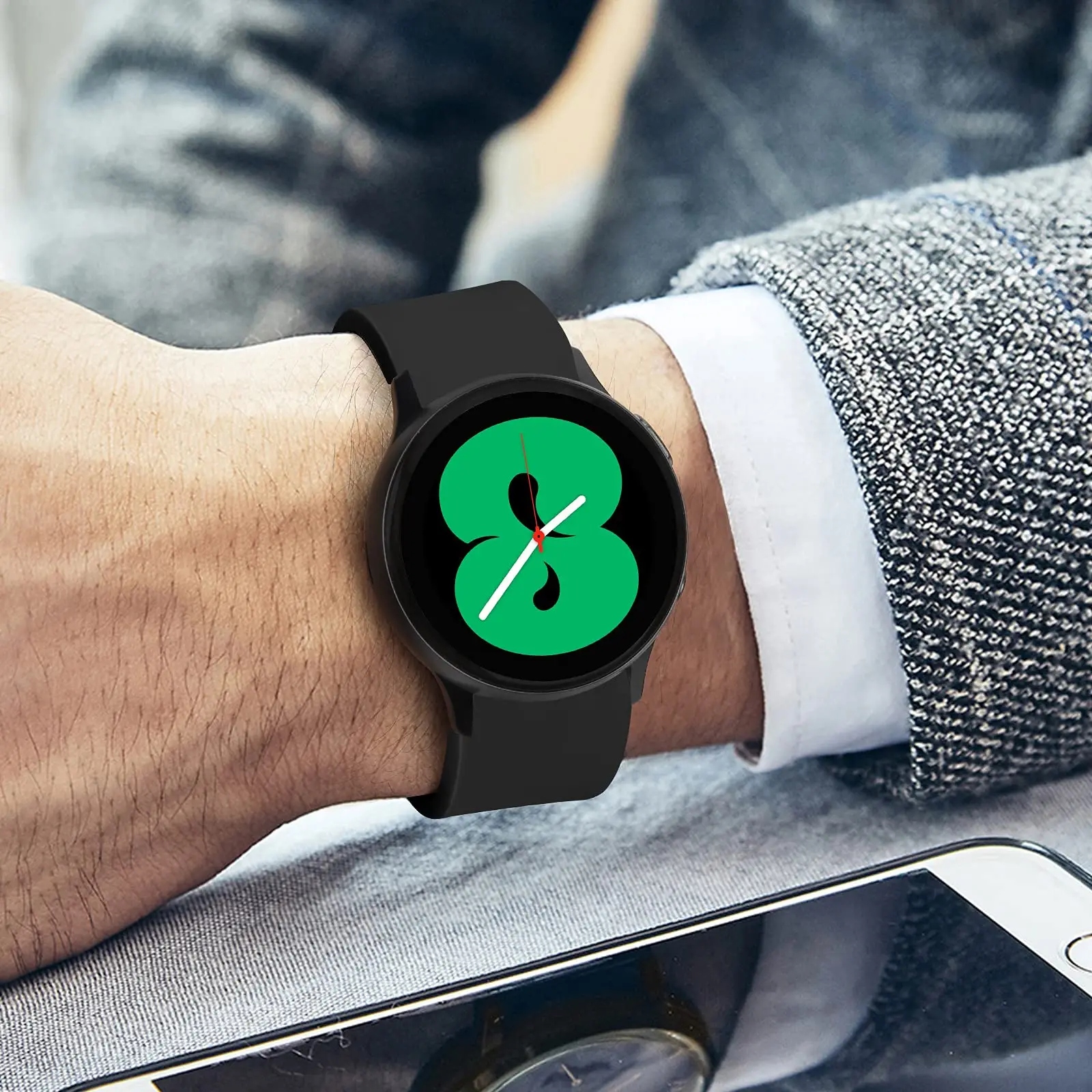 official silicone For Samsung Galaxy Watch 6 strap 44mm 40mm 20mm Bracelet Galaxy Watch 4 6 classic 5 pro 47mm 43mm 45 42mm 46mm