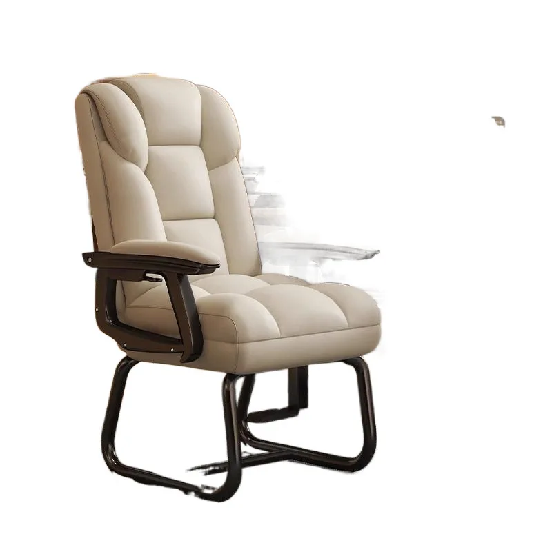 

Bow-shaped home computer desk chair office boss can lie down leisure sofa