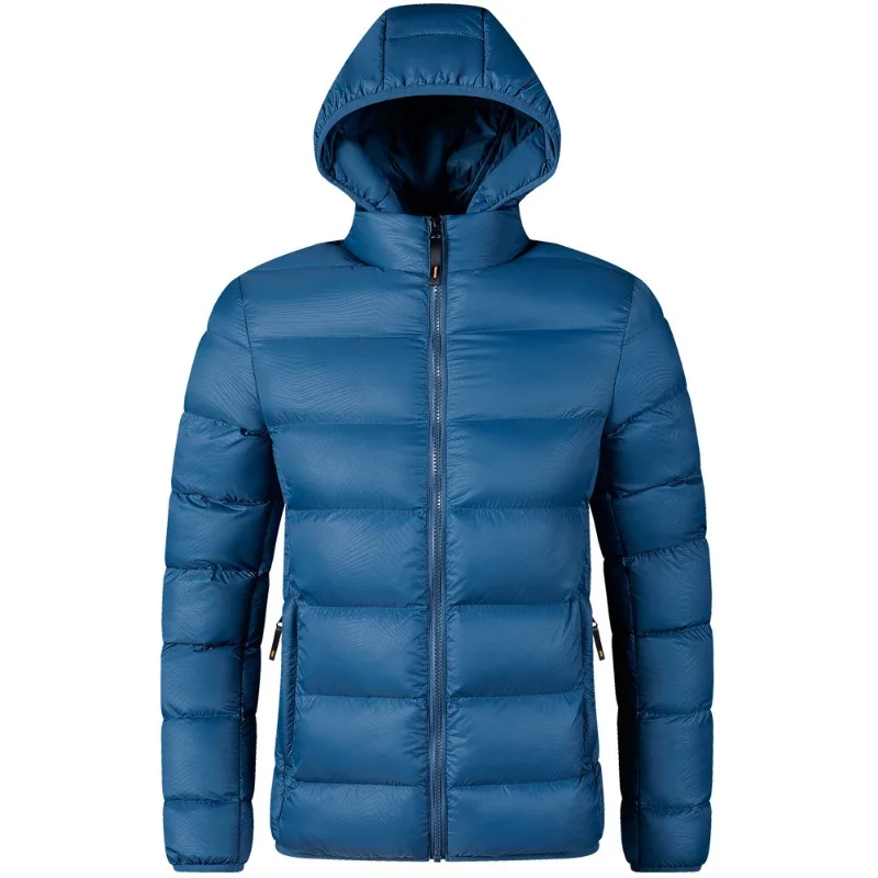 2023 Herbst Winter solide Herren Parka Multi Pocket Reiß verschluss Kapuzen mantel Männer Straße lässig Einfachheit warme Tops Ropa Hombre Chaqueta