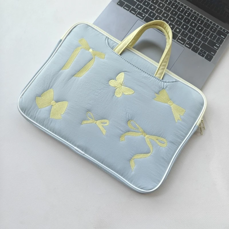 Embroidered fashion laptop bag for 133/14 156 notebook liner