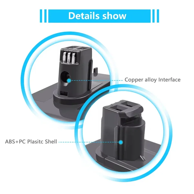 22.2V 4000mAh Battery for Dyson TypeA DC31 DC3A DC34 DC35 DC45 DC56 DC57 Vacuum Clearner Animal for Dyson - Image 2