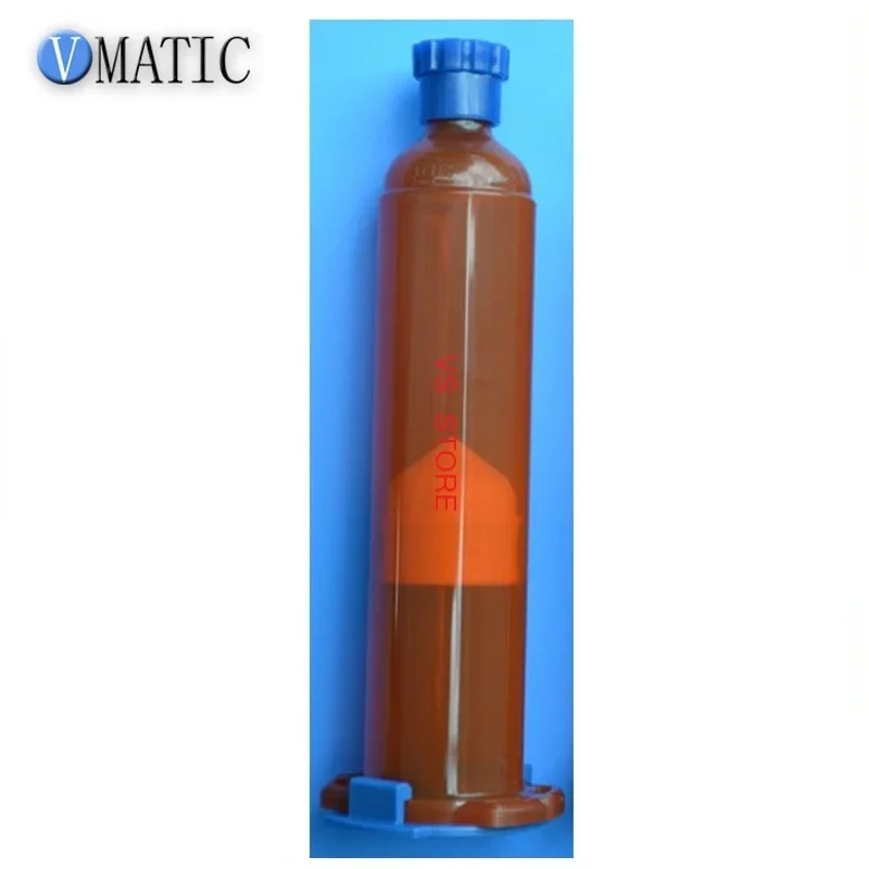 Free Shipping 10Pcs 50ml 50cc Loca UV Glue Pneumatic Syringe With Piston&Stopper (Without Glue Inside) Dispensing Glue Syringe