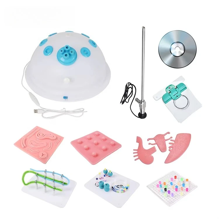 Professional Hemispherical Laparoscopic Trainer Box Laparoscopic Simulator Box Entrenador Laparoscopia
