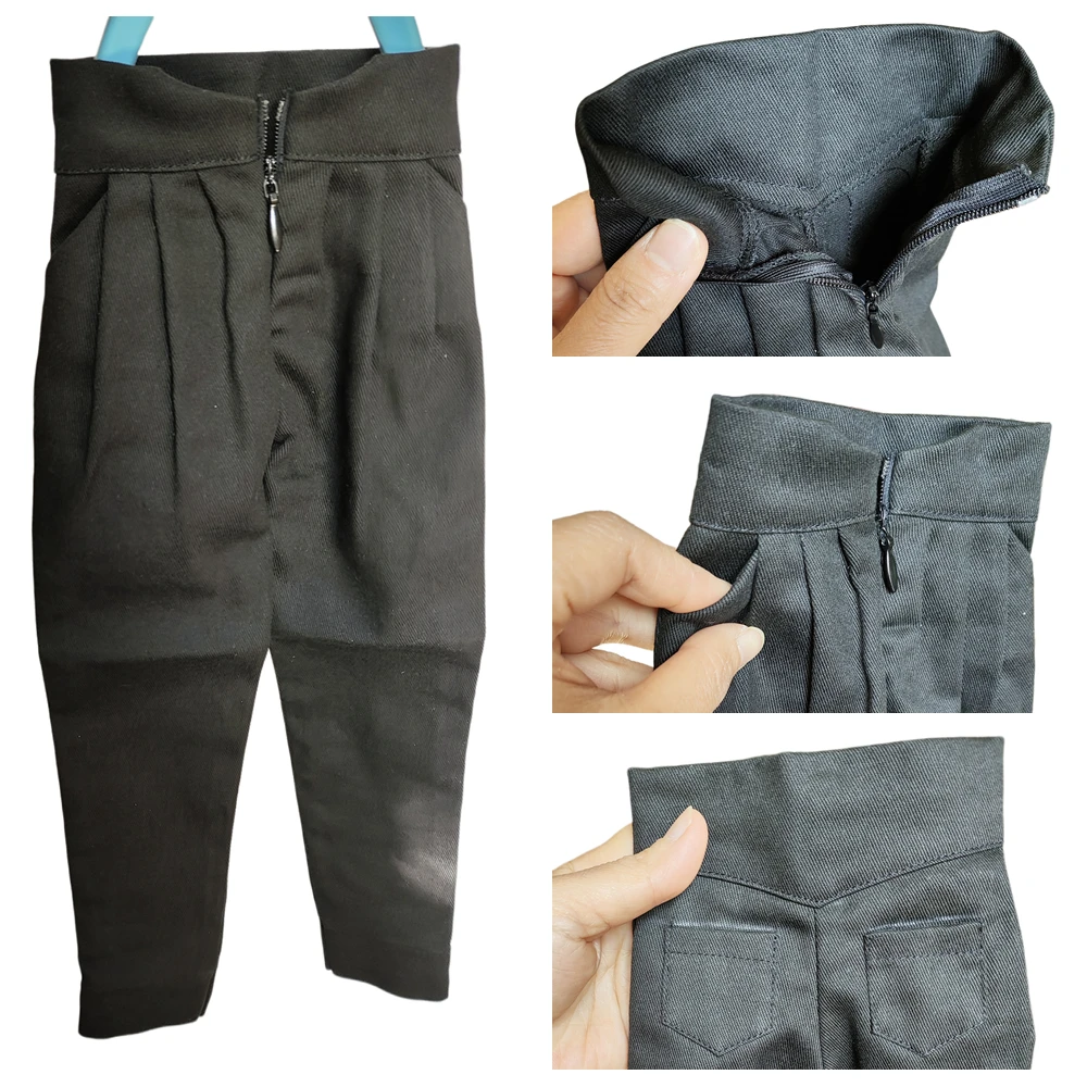 Doll accessories 1/4 1/3 70cm SD13 SD17  boy man msd sd bjd doll black pants  M365