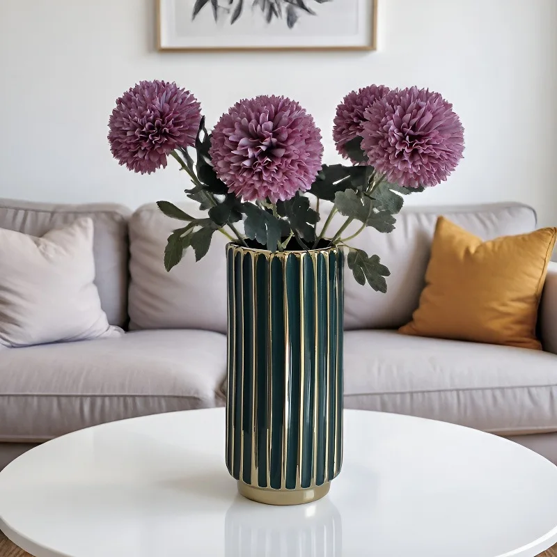 10 Stück Künstliche Löwenzahn-Seidenblumen DIY Brautstrauß Hochzeitsdekoration Blumenzwiebelkugeln Heim-Party Tischdekoration – Detail 14