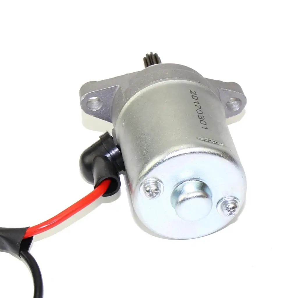 Motor de Arranque Negro para Motocicleta, Pieza de Modificación de Hierro para Yamaha BWS100 YW100 Bwiz 100 Performance
