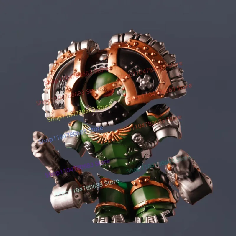 

Строительные блоки MOC, зеленый тяжелый истребитель, мини-фигурка, сборная модель, дисплей, аниме, игровой аксессуар, игрушка в подарок, коллекционная