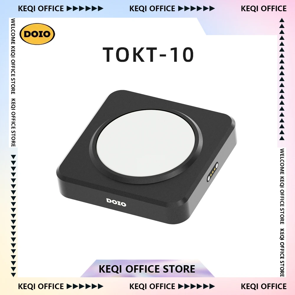 DOIO TOKT-10 Magnetic Glow Display Stand Aluminum Alloy DIY Atmosphere Lightbox Lighting Desktop Customized Accessories Gifts