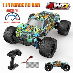 4WD RC Car 4x4 Off Road Drift Racing Big Cars 40KM/h High Speed Radio Waterproof Truck 1:14 Remote Control Car Toy Kids Boy Gift