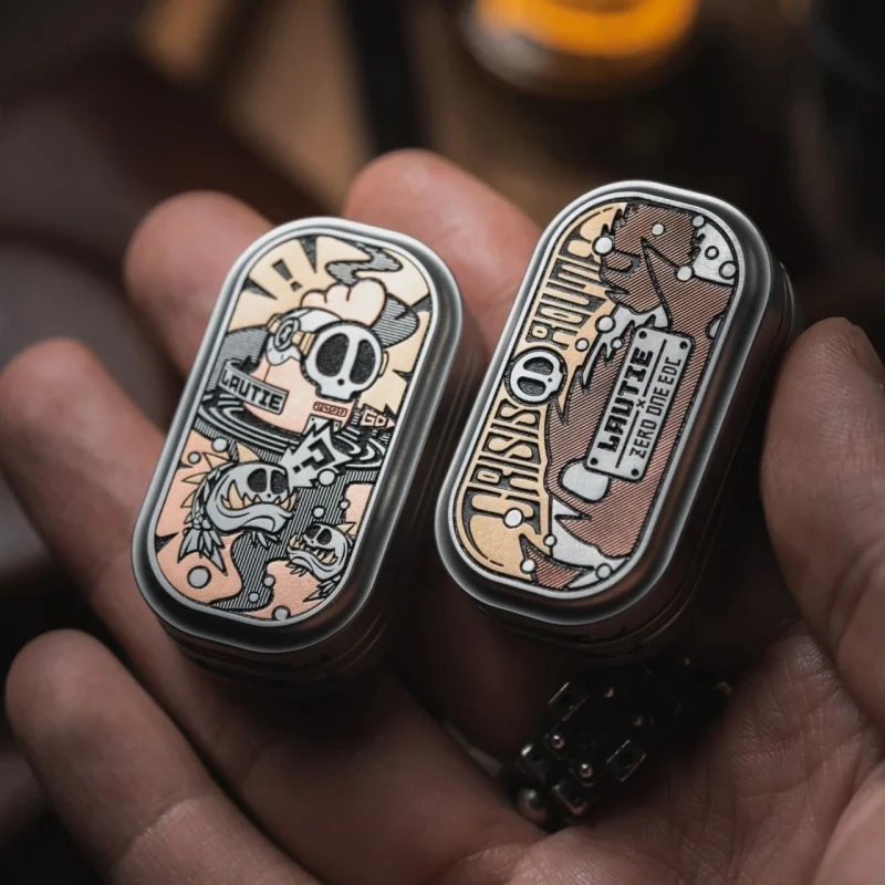 LAUTIE X 01EDC Slider meccanico Fidget “Crisis Route”