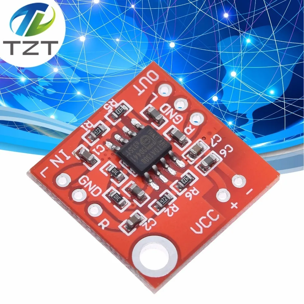 Stereo TDA1308 Headphone Amplifier Board Headset Amp Preamplifier Board Module 3V-6V For arduino diy Red