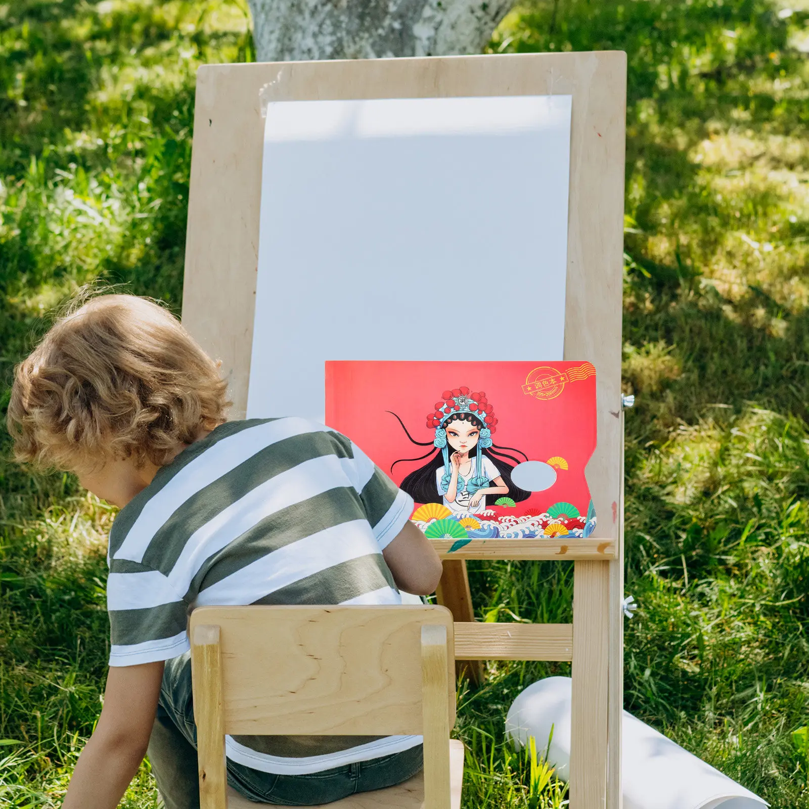 

2 книги-палитры премиум-класса из бумаги, многофункциональные, для акрила, масла, акварели, пигментов для ногтей и пудры