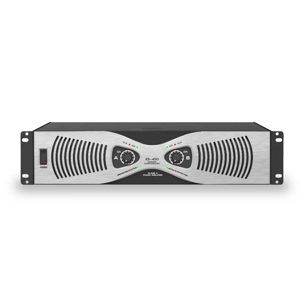 Professional Power Amplifier Module with New Design Flat Metal Shell Stereo Audio Output Via XLR High Sensitivity