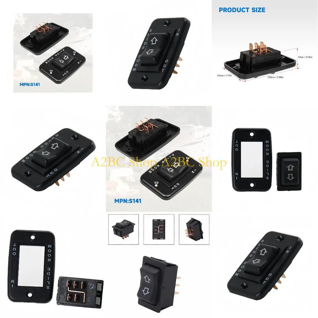 

Нескользящие кулисные переключатели A2BC, универсальный механизм управления подъемом для кемперов, выдвижной механизм