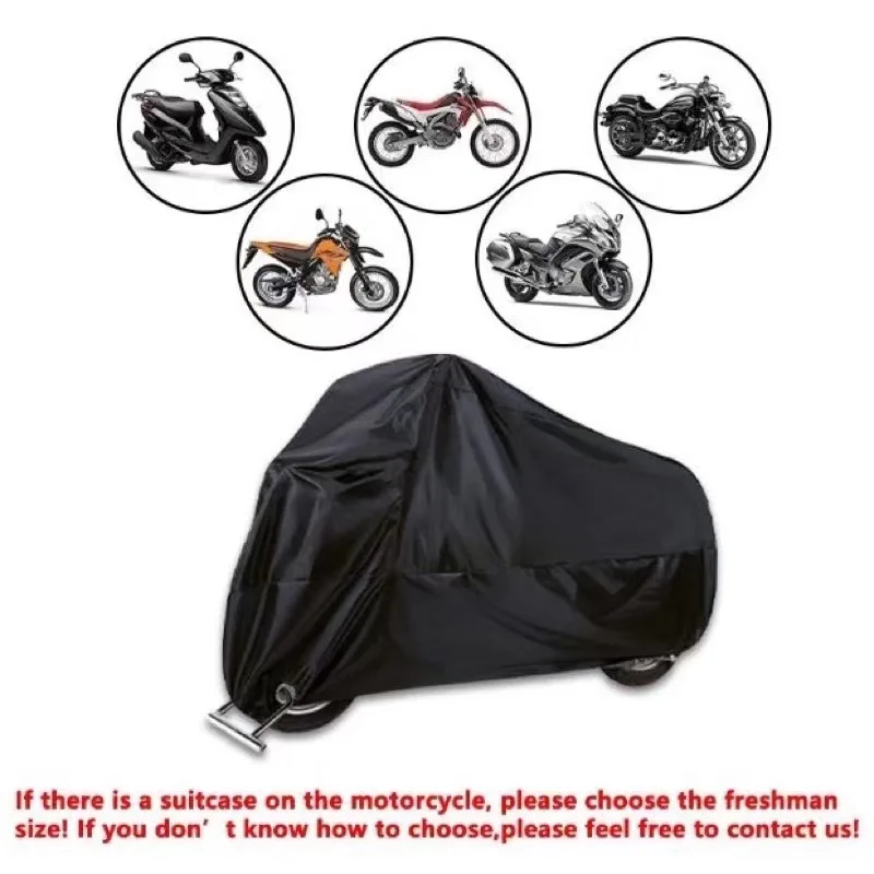 Motorcycle Cover Waterproof Outdoor Scooter 190T Wear-resistant Fabric Motorbike Cover for triumph ducati scrambler bmw r1200rt