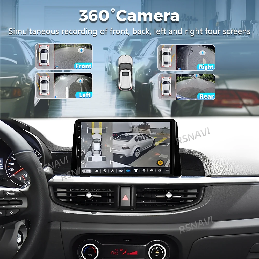 For Kia Morning 3 Picanto 2016 - 2020 2021 Multimedia Video Player Car Radio with Wireless Carplay Auto Snapdragon Android 16 view 4