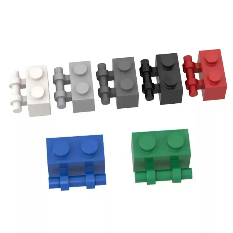 [50Pcs]【50g】 Model 30236 1x2 Bricks With A Handle On One Side, Children DIY STEM Building Blocks Toy Group