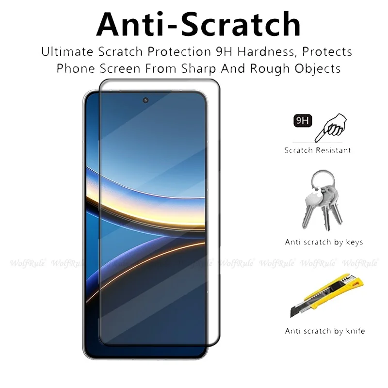 6 في 1 لـ Poco F8 Pro Glass Xiaomi Poco F8 Ultra Pro من الزجاج المقسى غطاء كامل واقي للشاشة Poco F8 Ultra Lens Glass #3