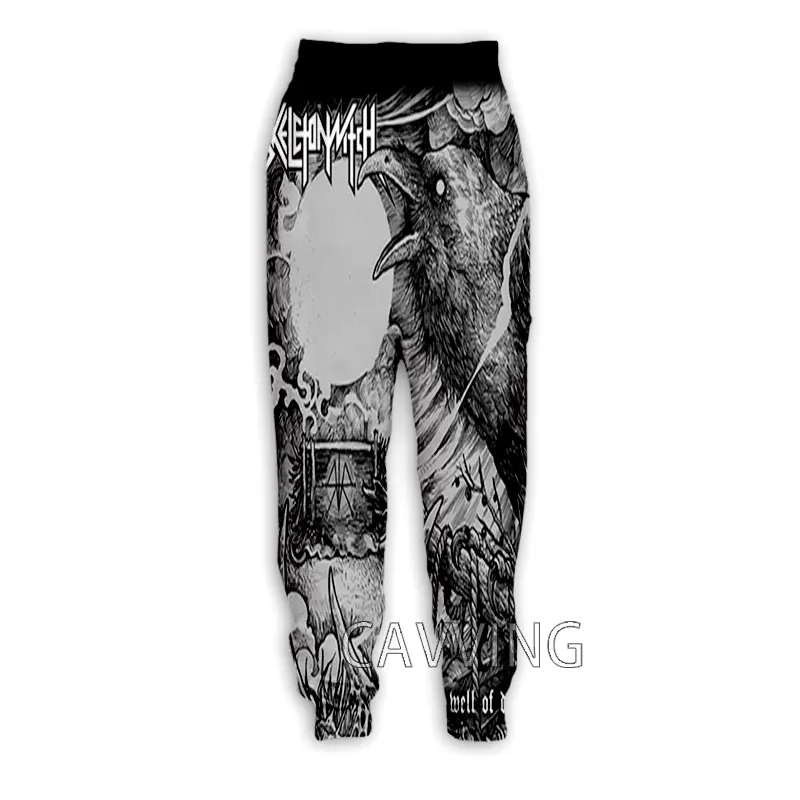 

New Fashion 3D Print Skeletonwitch Band Casual Pants Sports Sweatpants Straight Pants Jogging Pants Trousers for Women/men