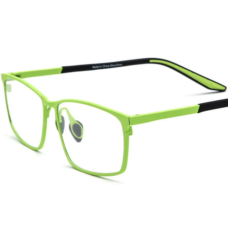 

Wind Red Pure Titanium Luxury Glasse Frame Men Fashion Brand Design Glasses Frame Woman Retro Square Ultralight Frame Z611