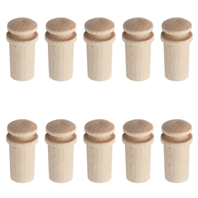 

10x Guitar End Pin Maple Strap Bridge Luthier nut saddle string