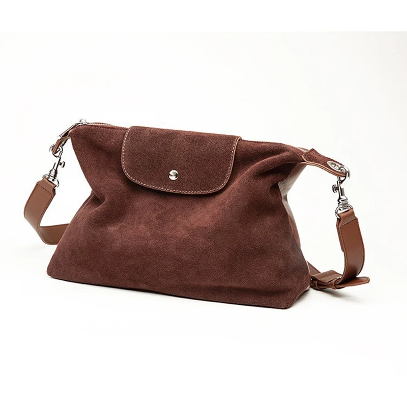 Sac à dumplings Longxiang tendance pour femmes, sac à dumplings tridimensionnel réglable
