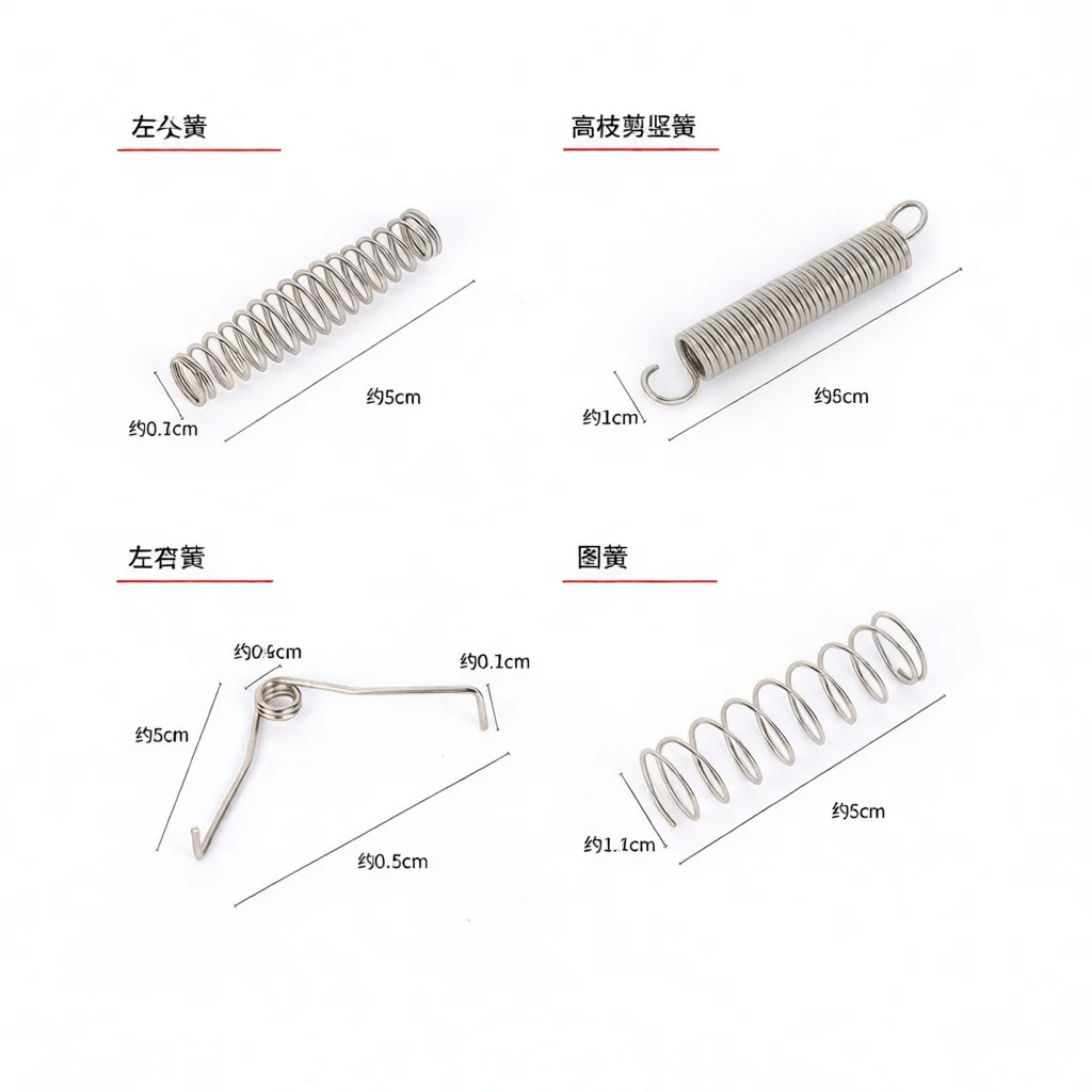 Replacement V Shape Stainless Steel Spring For Garden Pruning Scissors Metal Coil Repair Tool Accessories Maintenance Parts