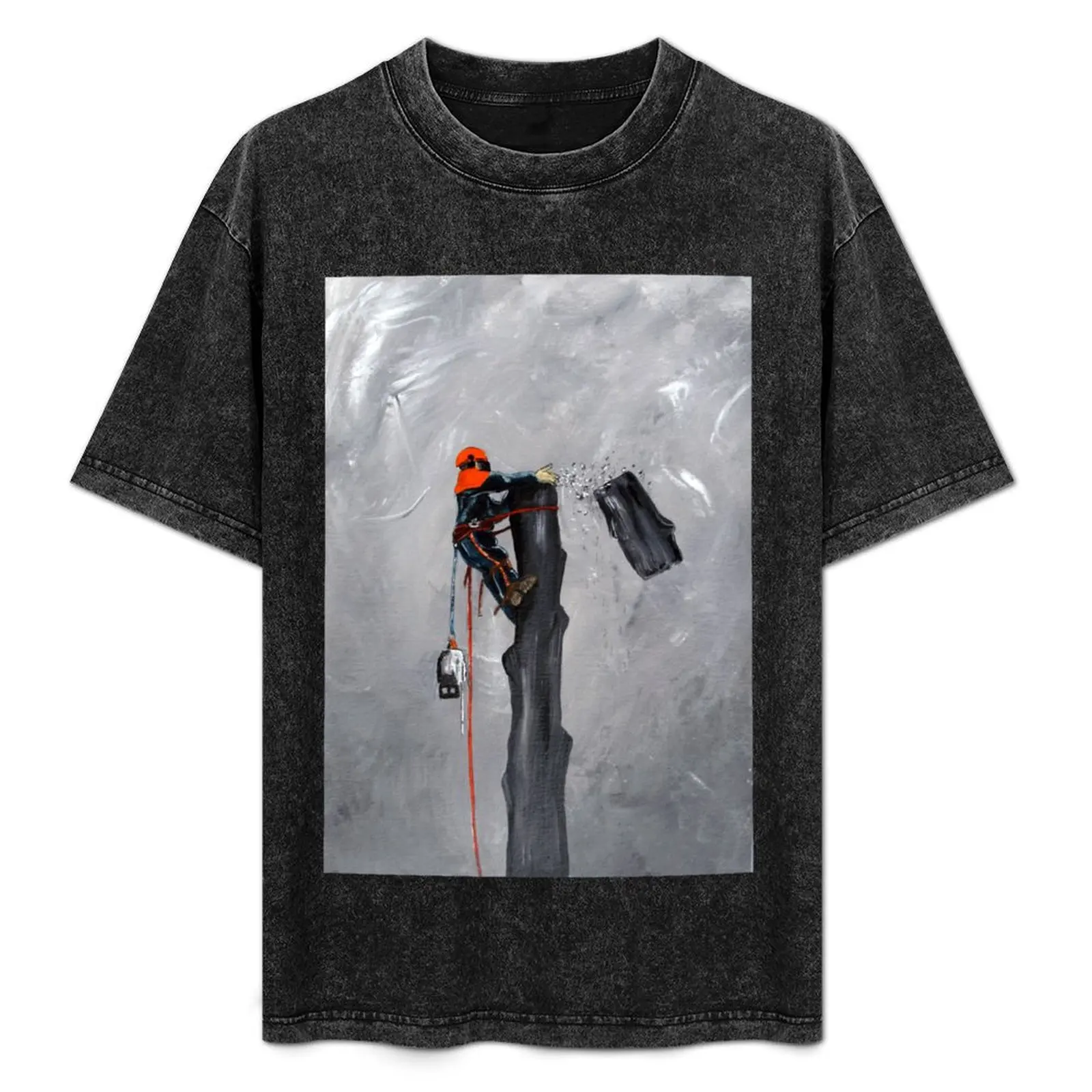 

Arborist Tree Surgeon Lumberjack Logger chainsaw, T-Shirt Festival Casual Short Sleeve