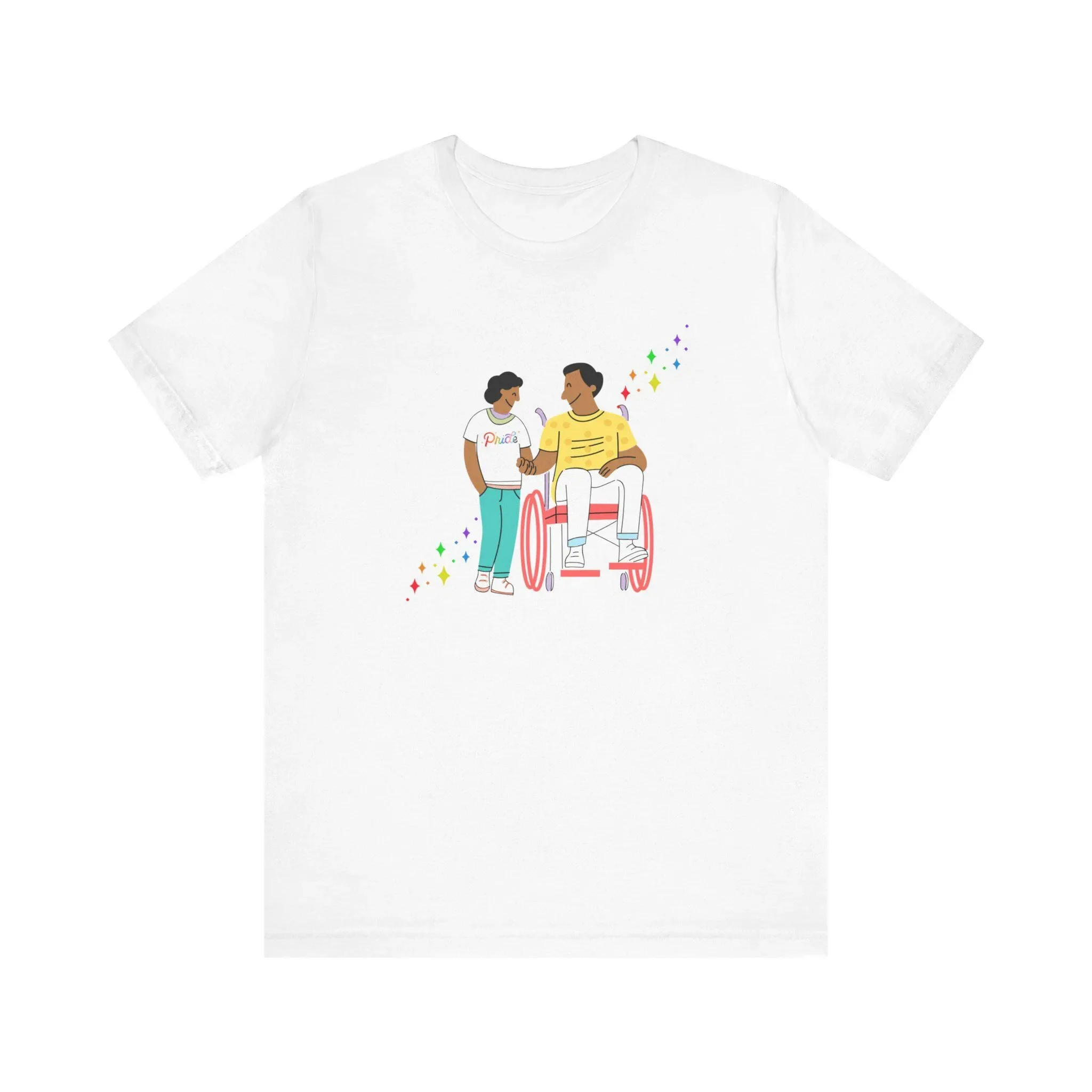 Disability Pride Jersey T-Shirt