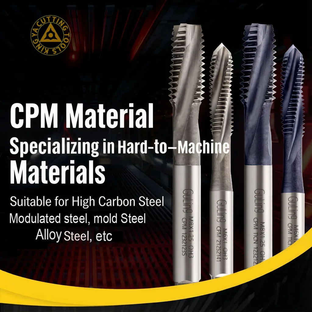 

CPM Materail Tap with Coating TICN ISO M10/12/14/16/18 and special American made UNC