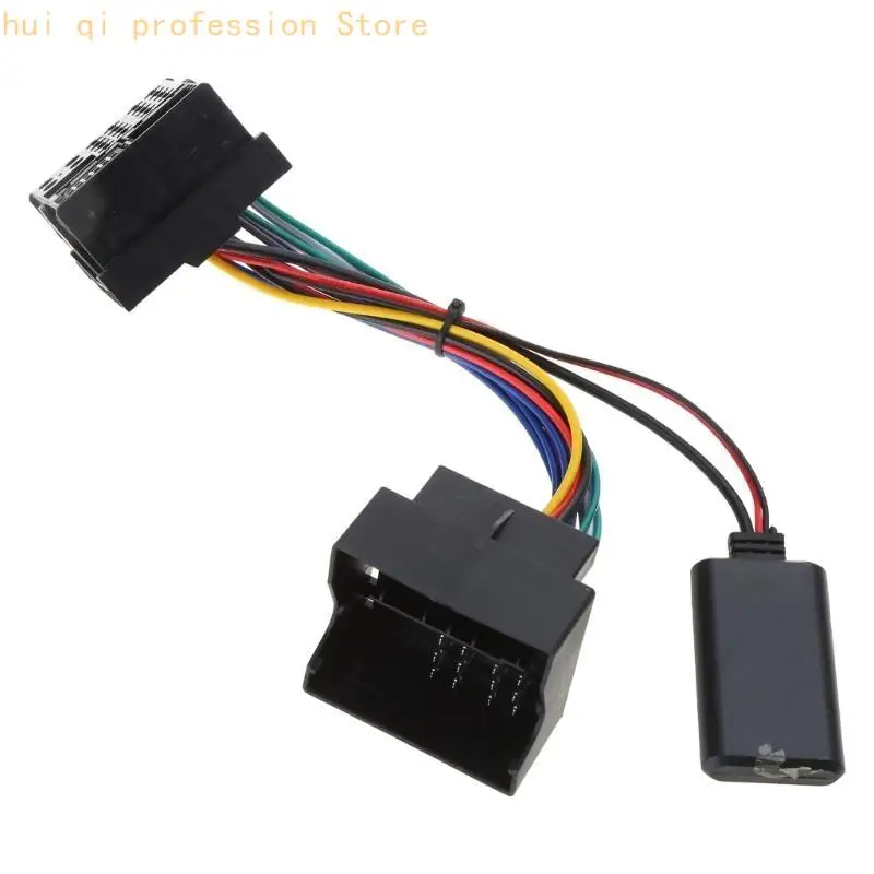 Music Receiver Car Stereo Cable Adapter Microphone for E60 E61 E90 E91 E92 E93 H8WE