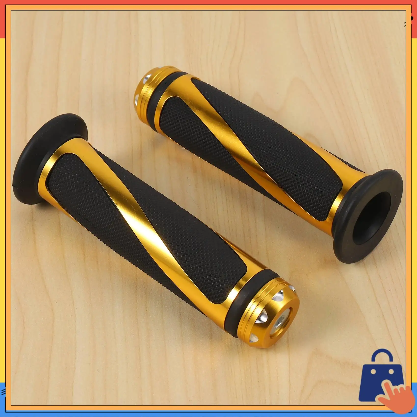 

Upgraded 7/8Inch 22MM Universal Motorcycle Handle Handlebar Hand Bar Grip For Kawasaki Honda Yamaha Suzuki Benelli Ducati