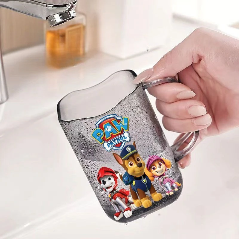 380 مللي باو باترول كوب لفرشاة الأسنان الحمام فرشاة غسيل كوب أنيمي صبي فتاة المحمولة البلاستيك كوب غسول الفم اكسسوارات الحمام هدية #4