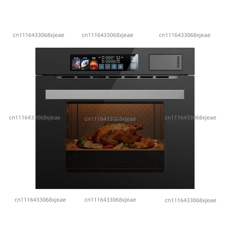 Color Screen Steaming and Baking Frying Box Electric Steaming Box Electric Oven Household Embedded Steaming and Baking Machine