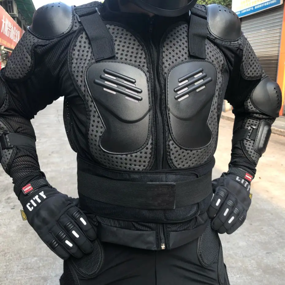 

Motorcycle Racing Body Armor Jacket Off-Road Safety Protection Motocross Moto Vest Back Clothing Chest Spine Protector Gear