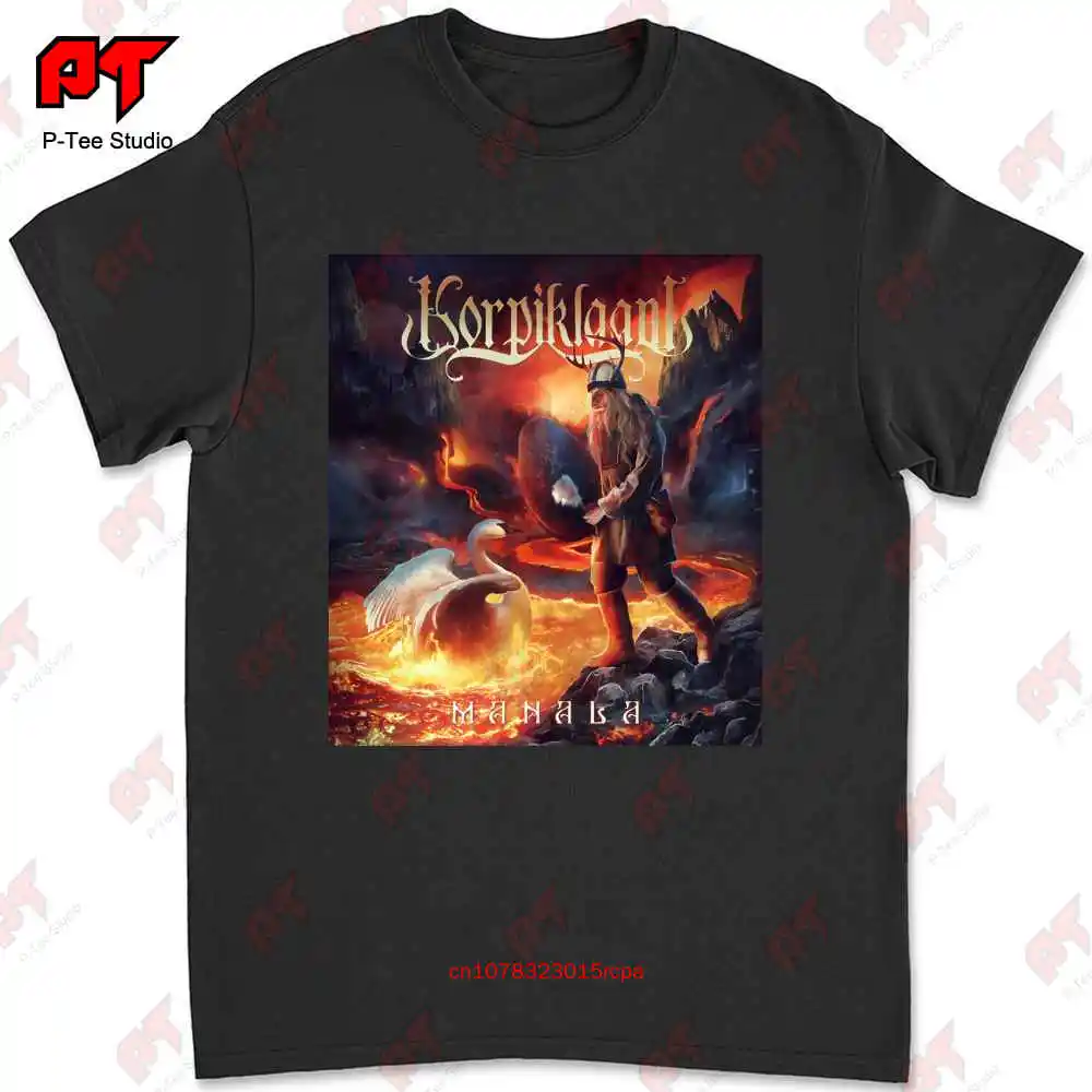 New Dtg Dtf T Shirt Korpiklaani Manala Size S M L Xl Xxl 3Xl 4Xl 5Xl 6Xl 7Xl RDUZ