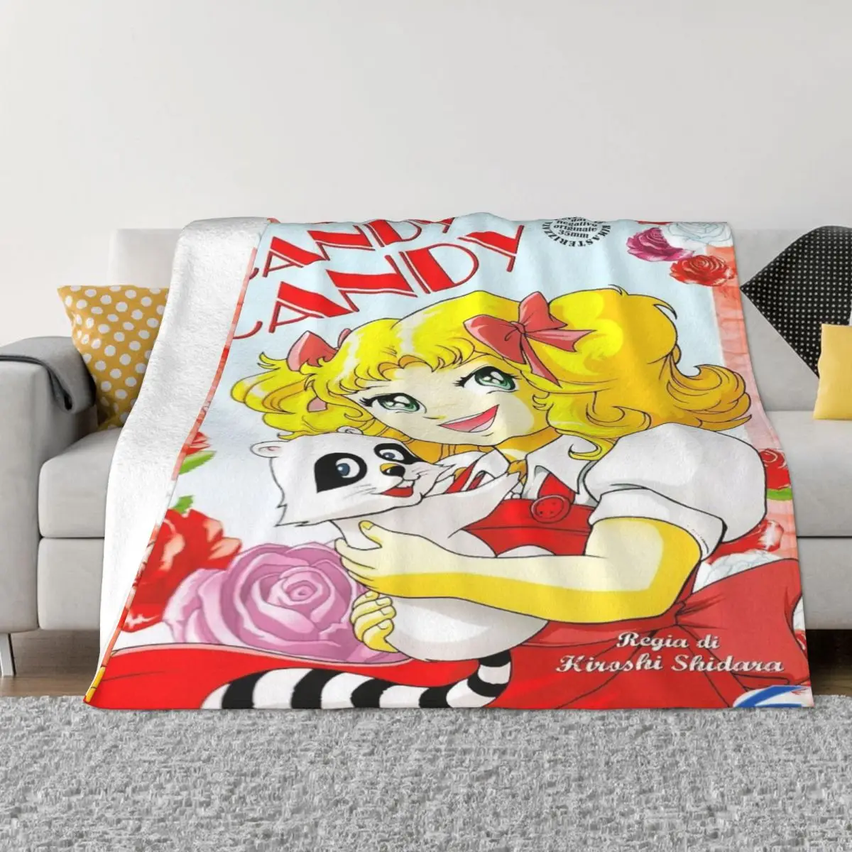 

Candy Candy 00282, одеяла для спальни, одеяло с принтом, удобные теплые мягкие одеяла и пледы, одеяло