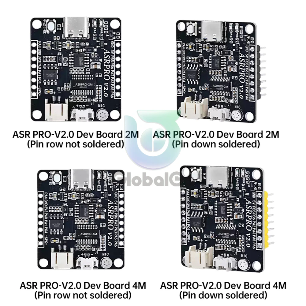 

ASR PRO2.0 Speech Recognition Module Development Board Offline Intelligent Speech Recognition Module Core Board