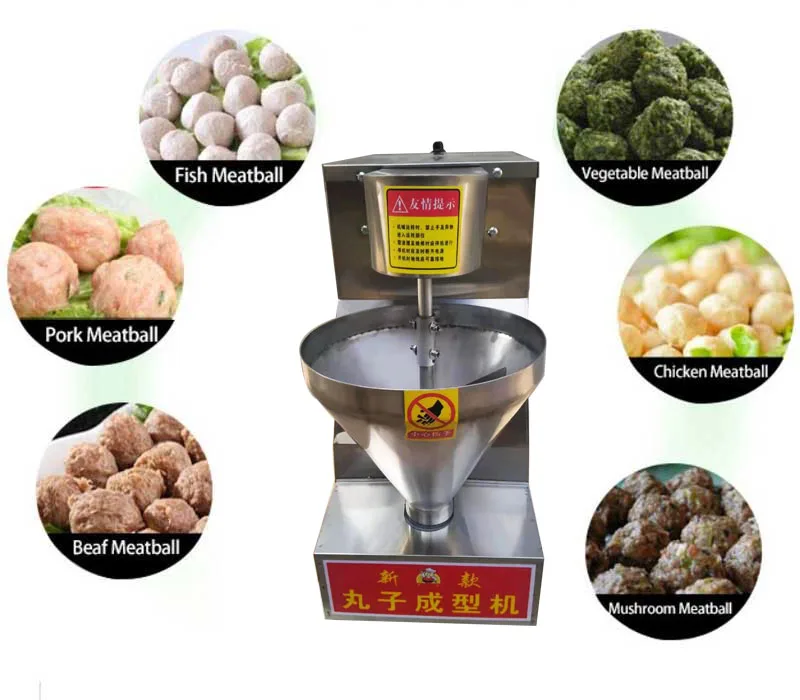 High Speed Electric Meatball Machine Maker Automatic Meatball Making Machine Fishball Shrimp Ball Meat Ball Forming Machine