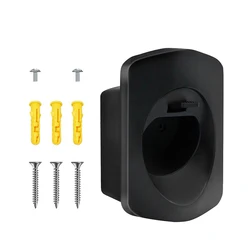 ABSタイプ2ウォールマウント充電ケーブルホルダー、EV充電器用プラグホルダードック